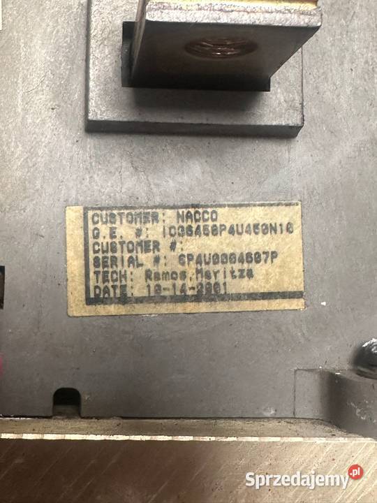 General Electric IC3645SP4U450N10 Hyster 48V Układ elektryczny i zapłon śląskie Antonie