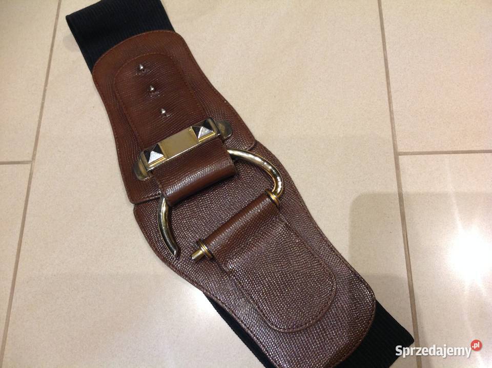 Szeroki Pasek Damski na Gumie LXL XL Nowa Sól sprzedam
