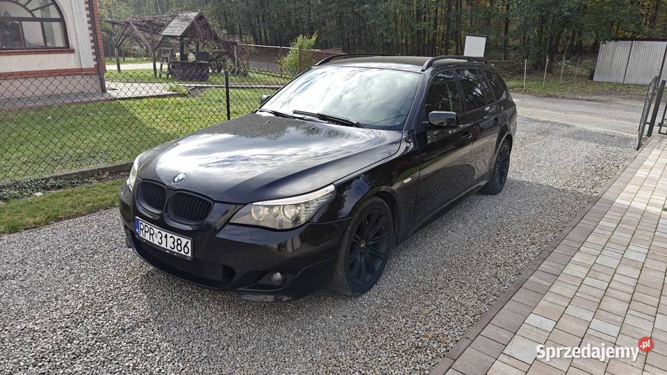 BMW E61 Mi pakiet 20 diesel automat sprowadzony Głogów Małopolski