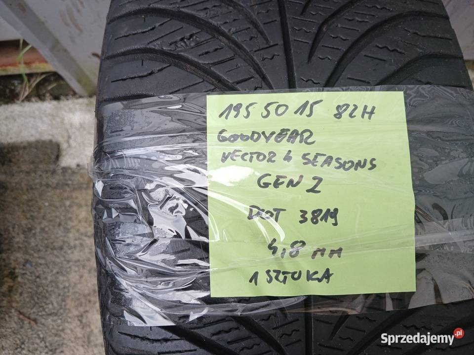 195 50 15 Opona wielosezonowa goodyear sprzedam