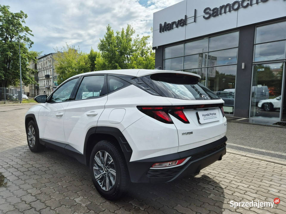 Hyundai Tucson 16 TGDI 150 2WD 6 MT Wersja światła do jazdy dziennej łódzkie Łódź