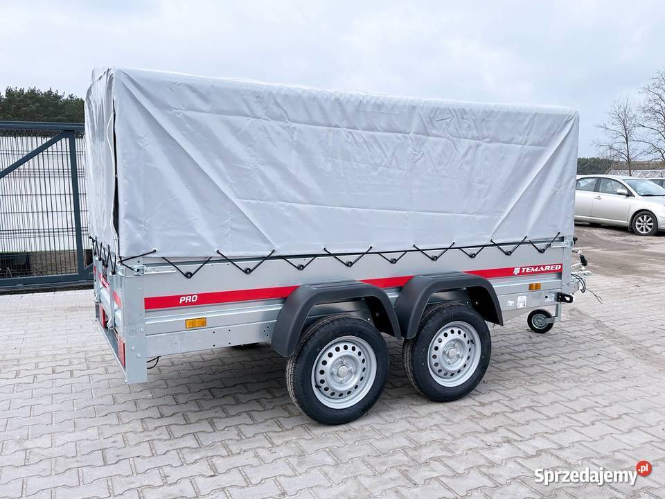 TEMARED PRO 26122 przyczepa burtowa DMC 750 Burtowe i plandeki sprzedam