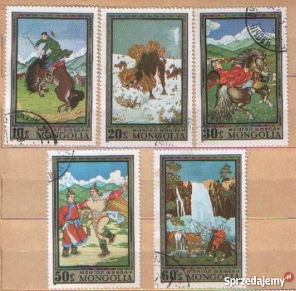 Zn Mongolia Mi 676 10 kas 1972 Filatelistyka Gliwice