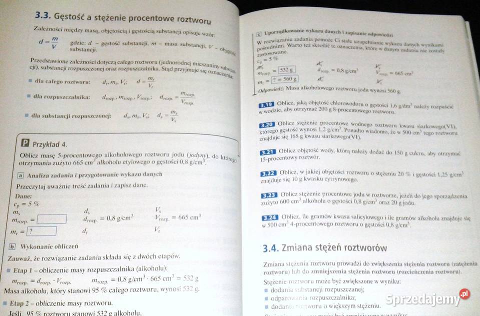 Zbiór zadań z chemii Gimnazjum 13 Maria A Bigos Chełm