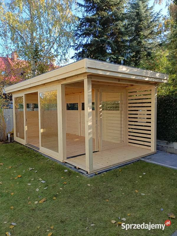 Altana 34 Nowoczesna 3x63 m Blacha Rynny 2 Drzwi Parzymiechy
