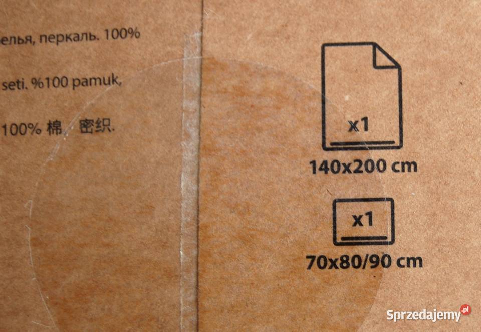 Pościel JYSK Emily komplet kołdra 140x200