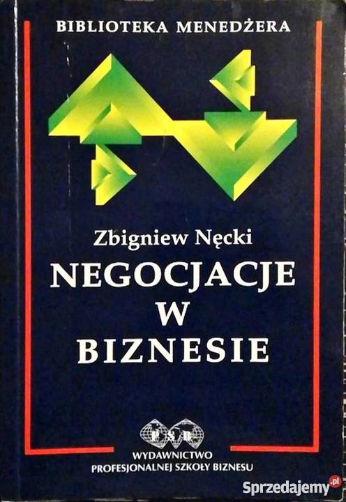 NEGOCJACJE W BIZNESIE NĘCKI