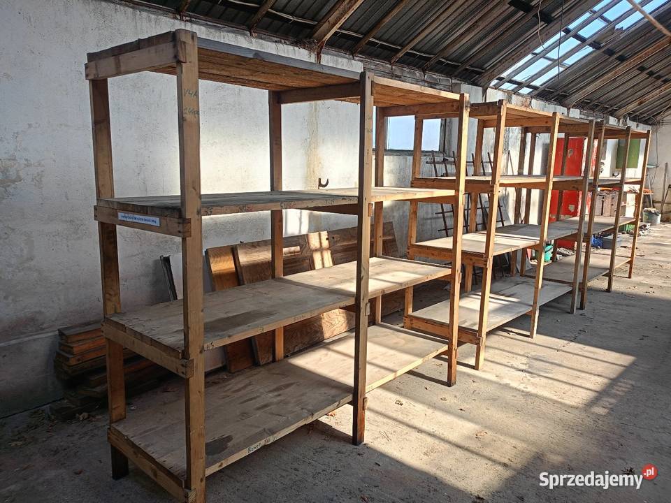 Regały magazynowe drewniane Świerczów