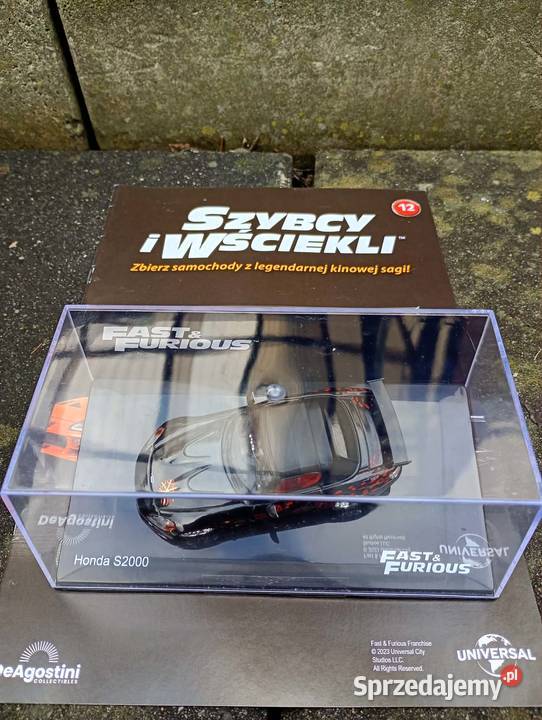 HONDA S2000 fast furious deagostini 143 szybcy i Warszawa