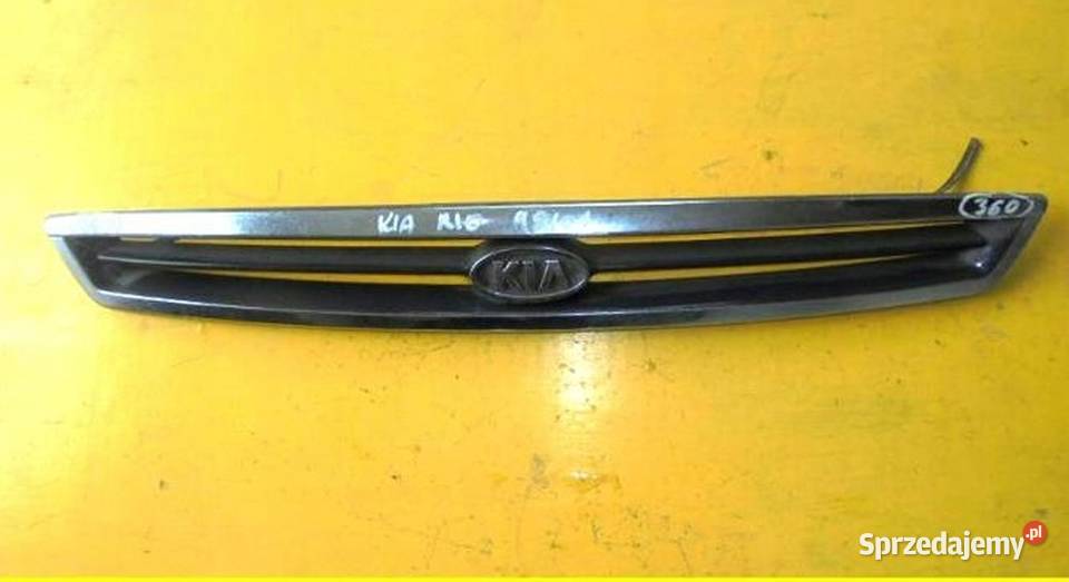KIA RIO 1998 1999 2000 2001 GRILL ATRAPA PRZÓD Karoseria Byków