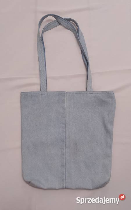 Torba LONG HANDLES jeans niebieski podlaskie Hajnówka sprzedam