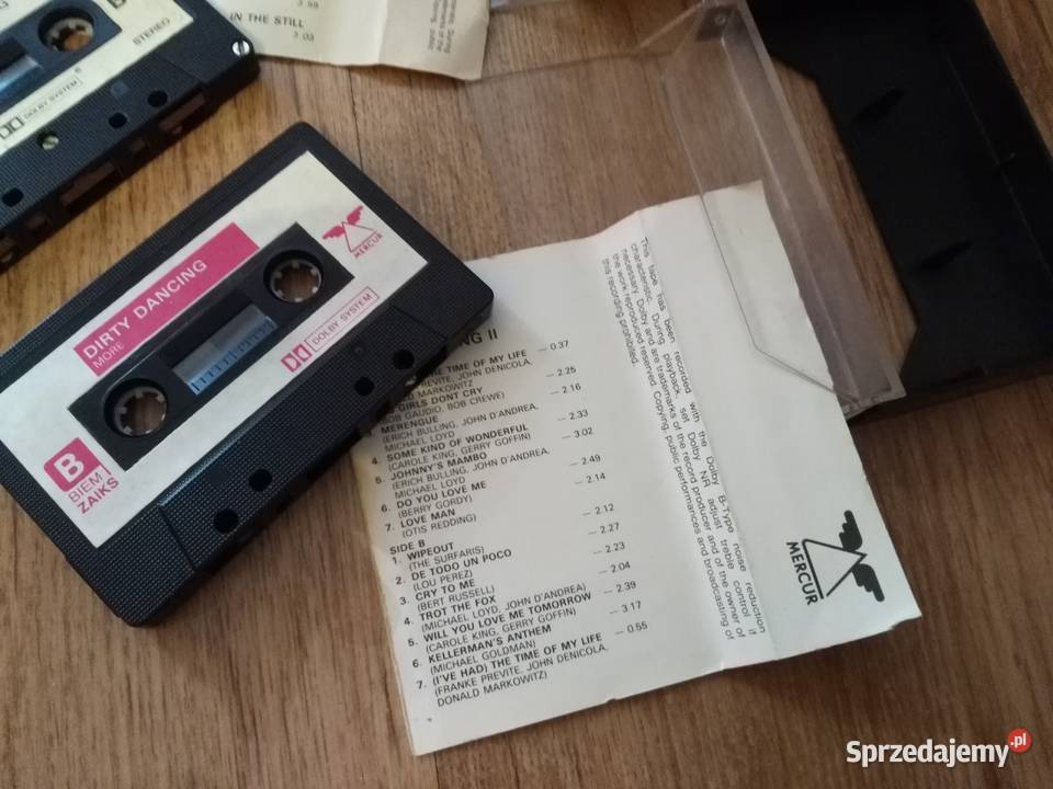 Kasety Dirty Dancing dwie części okazja