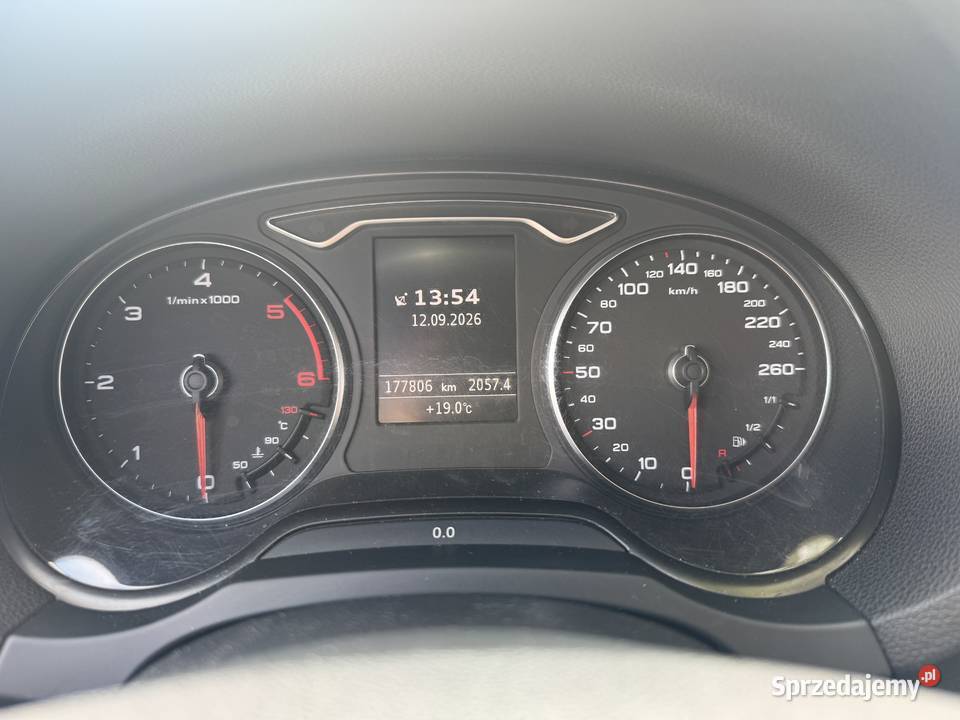 Audi A3 20 TDI dużym serwisie Audi Warszawa