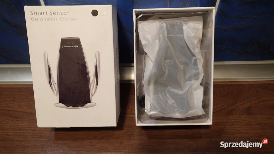 Samochodowa Bezprzewodowa Ładowarka S5 Smart Sensor NOWA Samochodowa Bezprzewodowa Ładowarka S5 Smart Sensor NOWA