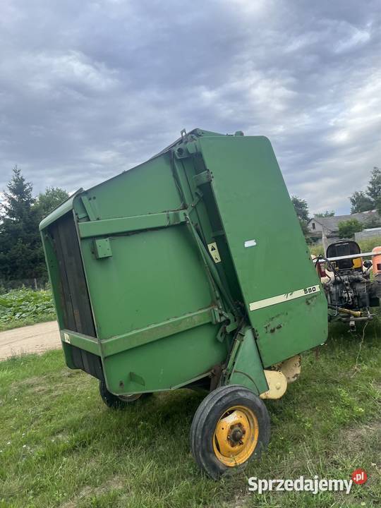 Prasa john deere 550 zmienokomorowa sprzedam