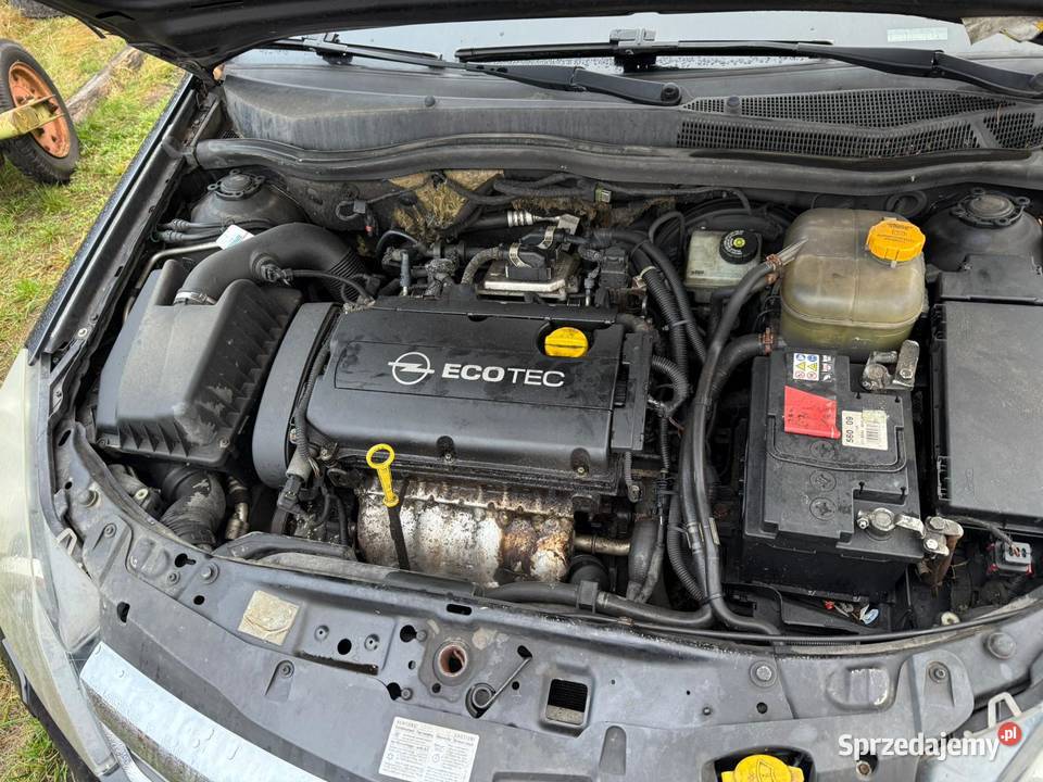 Opel Astra sprowadzony 18benzuszkodzony silnik Prądocin sprzedam