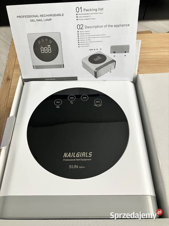 Nailgirls Sun X22 Plus profesjonalna lampa UVLED Warszawa sprzedam