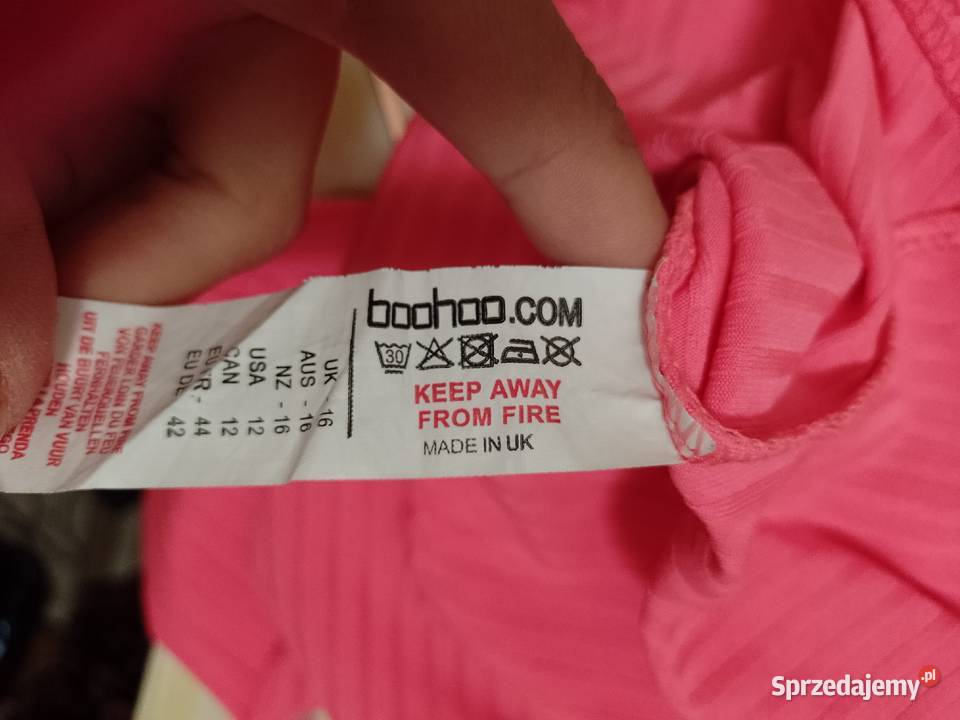 4244 XL2XL Różowy Neonowy golf z Londynu Body Kraków