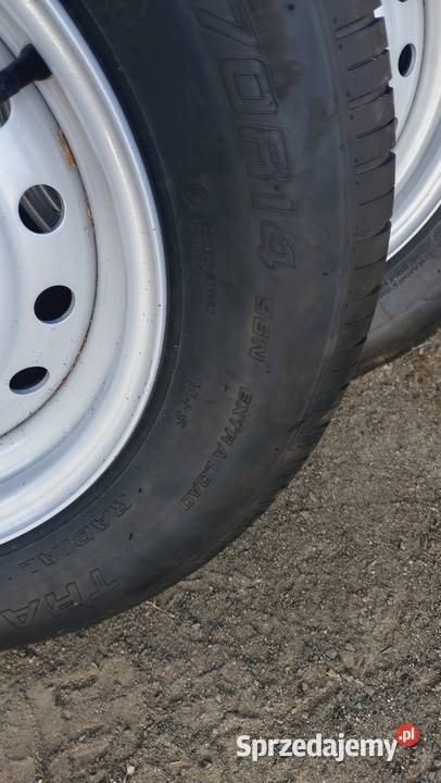 Sprzedam NOWE koła do przyczepy 19570R14 96N śląskie Jaworzno sprzedam