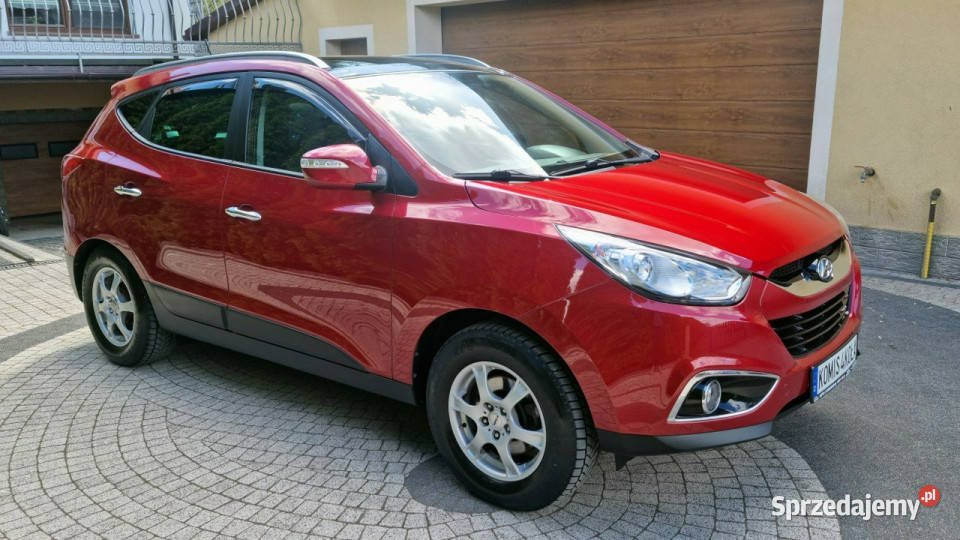 Hyundai ix35 Automat 4x4 Skóry DOHC 163 isofix mazowieckie Płońsk