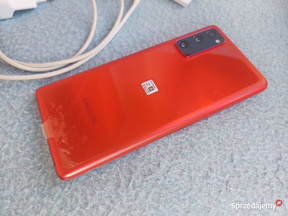 Smartfon Samsung Galaxy S20 FE 5G Cloud Red 128gb komplet!