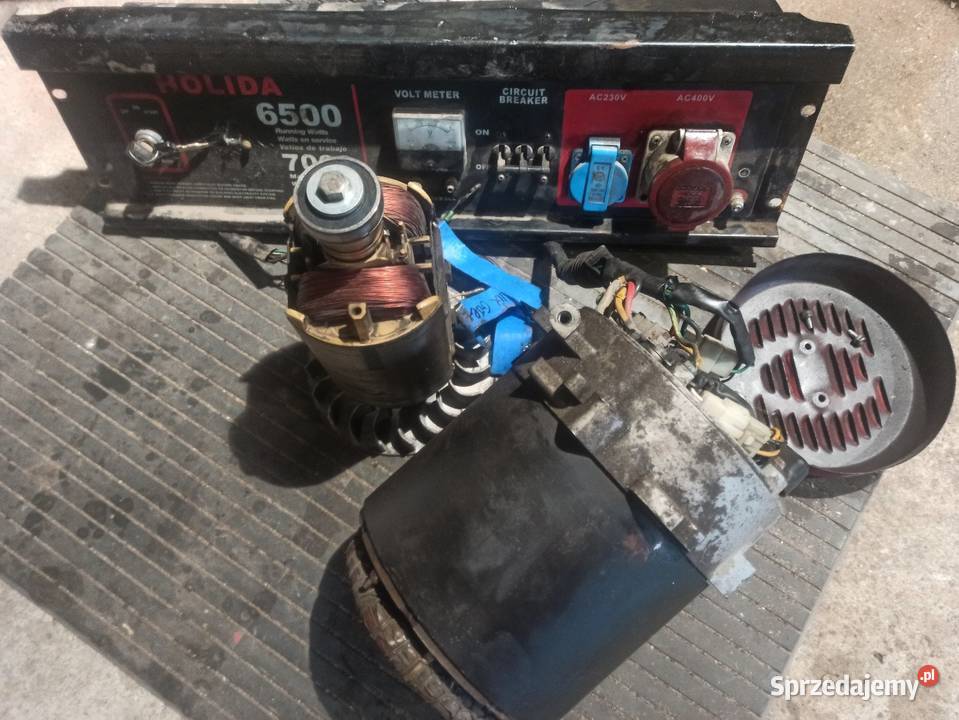 Wirnik stojan agregatu 657kv Kobylnica