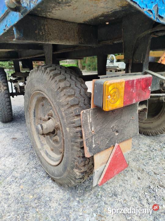 Przyczepka Multicar minitraktorek sztywna 2 Krosno Odrzańskie