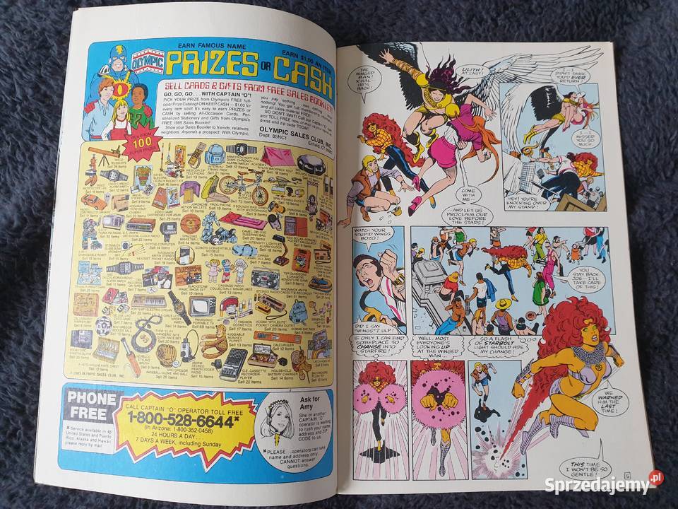 The Teen Titans komiks DC USA 1985 Gdynia