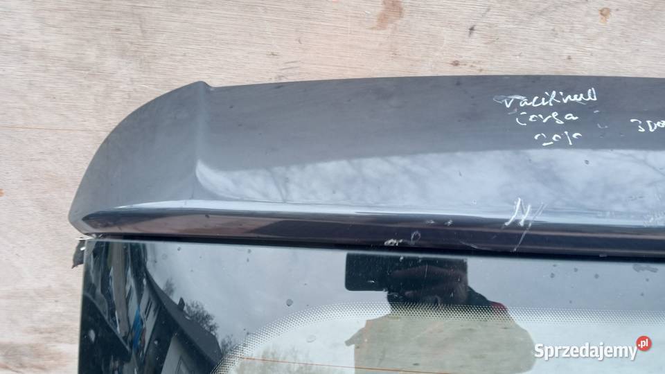 OPEL CORSA D HB 3D KLAPA TYŁ Z168 Zbierkowo sprzedam