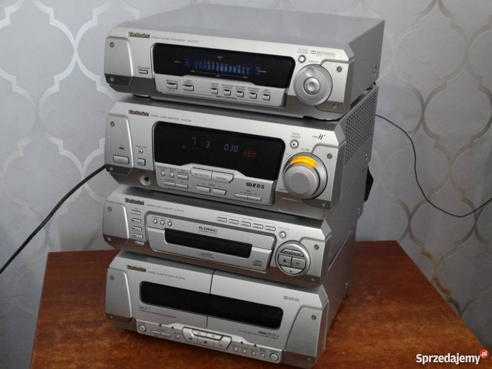 Wieża Technics SAEH760 kolumny Mocna WYSYŁKA Jasło