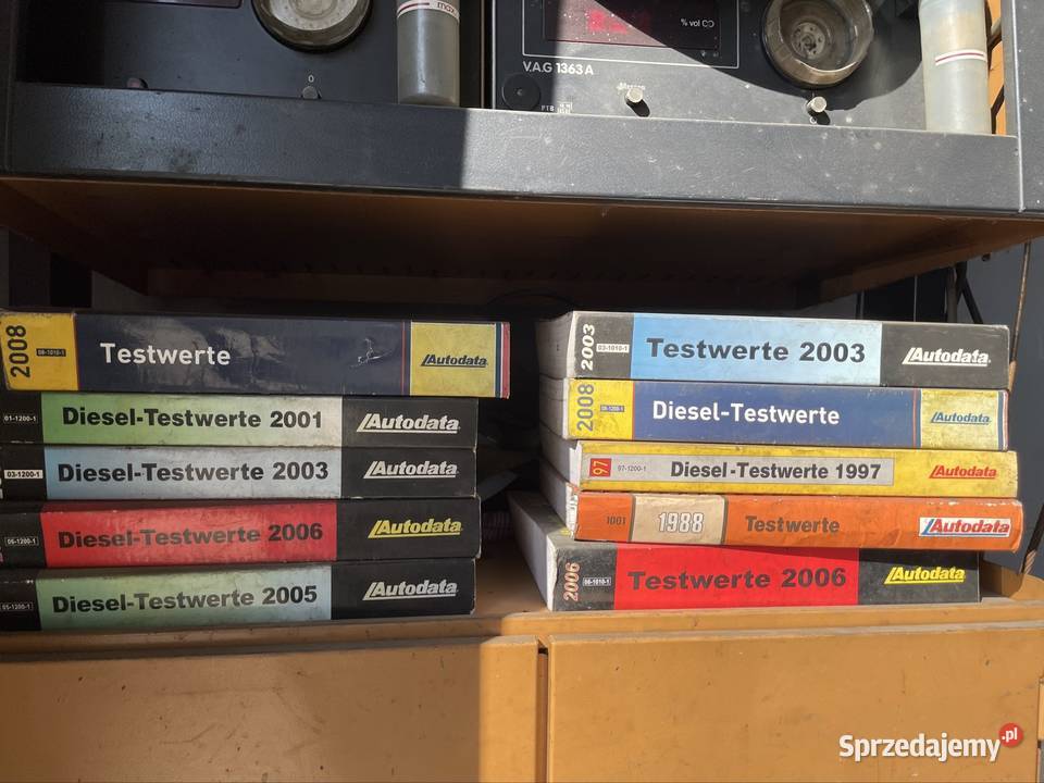 Katalogi testowe autodata Pozostałe Tomaszów Lubelski