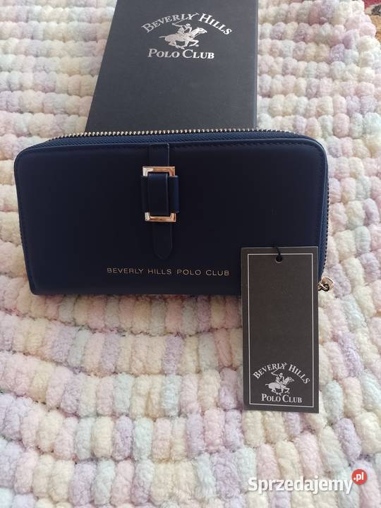 Beverly Hills Polo ClubGranatowy portfel w Kraków