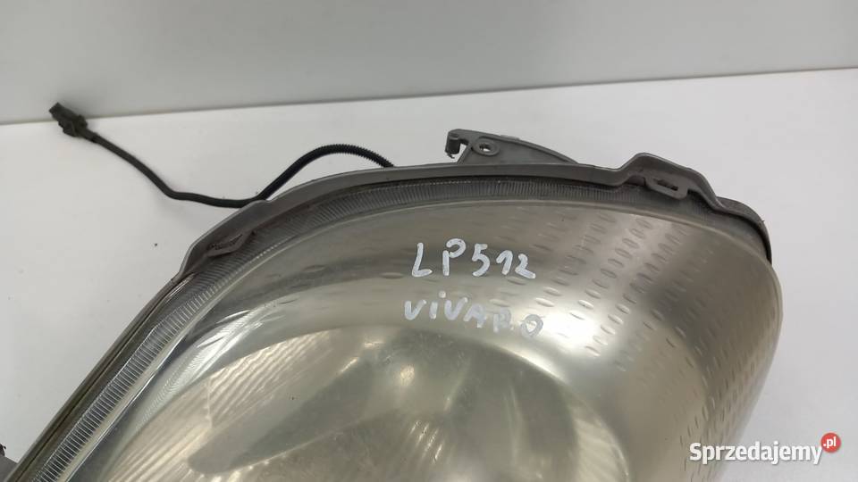 OPEL VIVARO A TRAFIC II LAMPA PRZÓD LEWA Zbierkowo