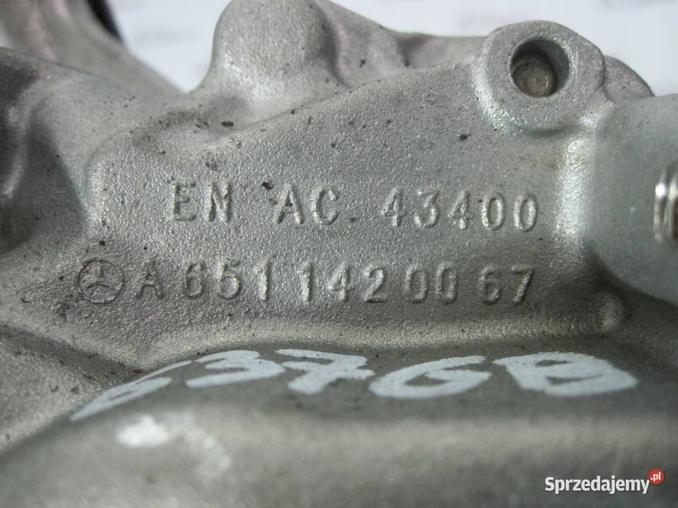 MERCEDES C 22 CDI 12r zawór EGR A6511400002