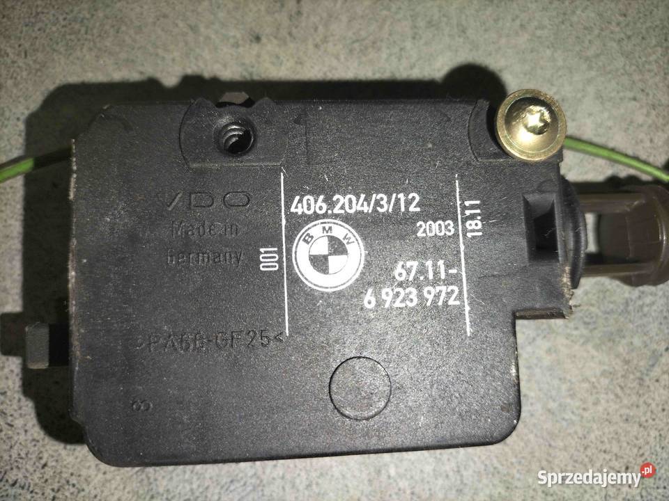 Siłownik klapki wlewu paliwa BMW E65 E66