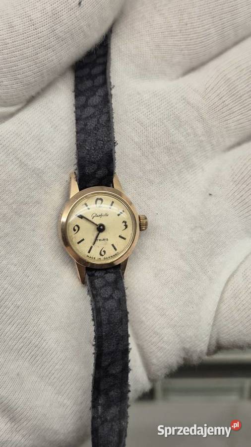 Damski zegarek Glashutte vintage NRD śląskie Chorzów