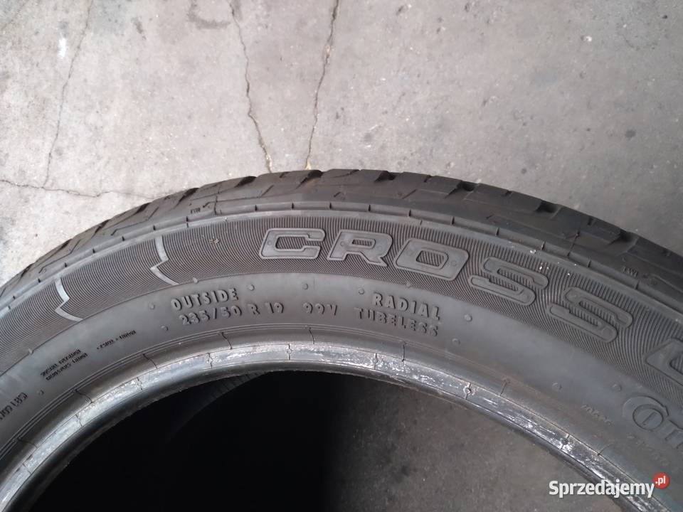 sprzedam opony 23550r19 continetal cros 2019 Rybnik