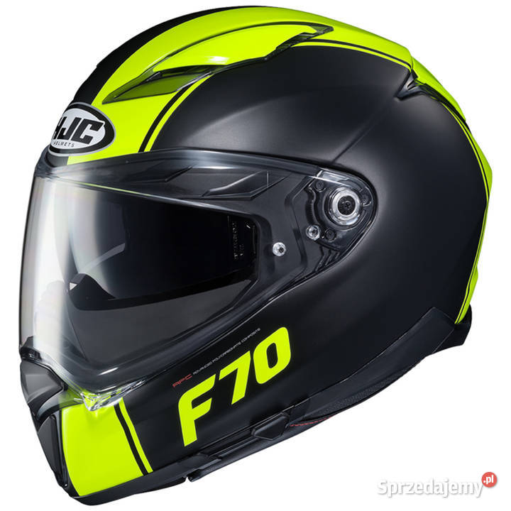 Integralny kask motocyklowy HJC F70 Blenda DD Kaski i odzież