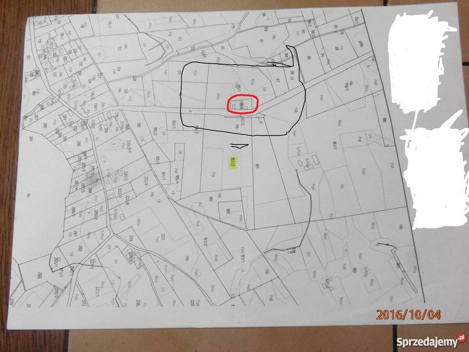 dom z dzialkom wolnostojący Piłaki Wielkie sprzedam