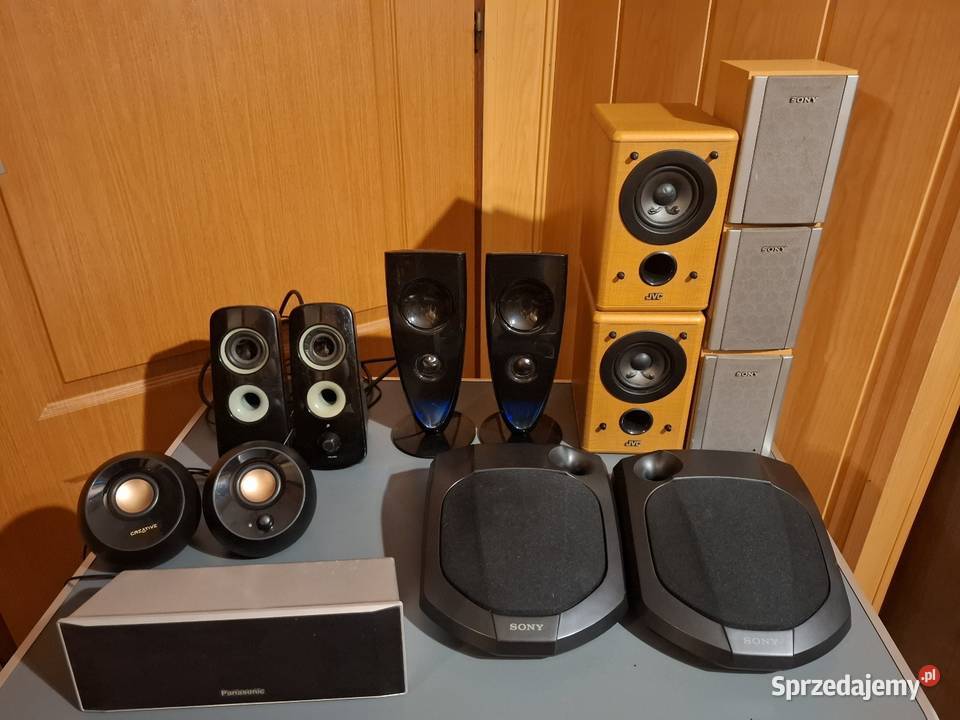 ZESTAW GŁOŚNIKÓWLG SONY PANASONIC CREATIVE JVC Sochaczew