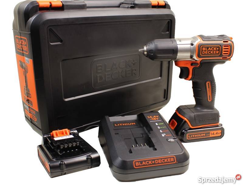 Wiertarkowkrętarka ASD14KB Black Decker Elektryczne pomorskie Gdańsk