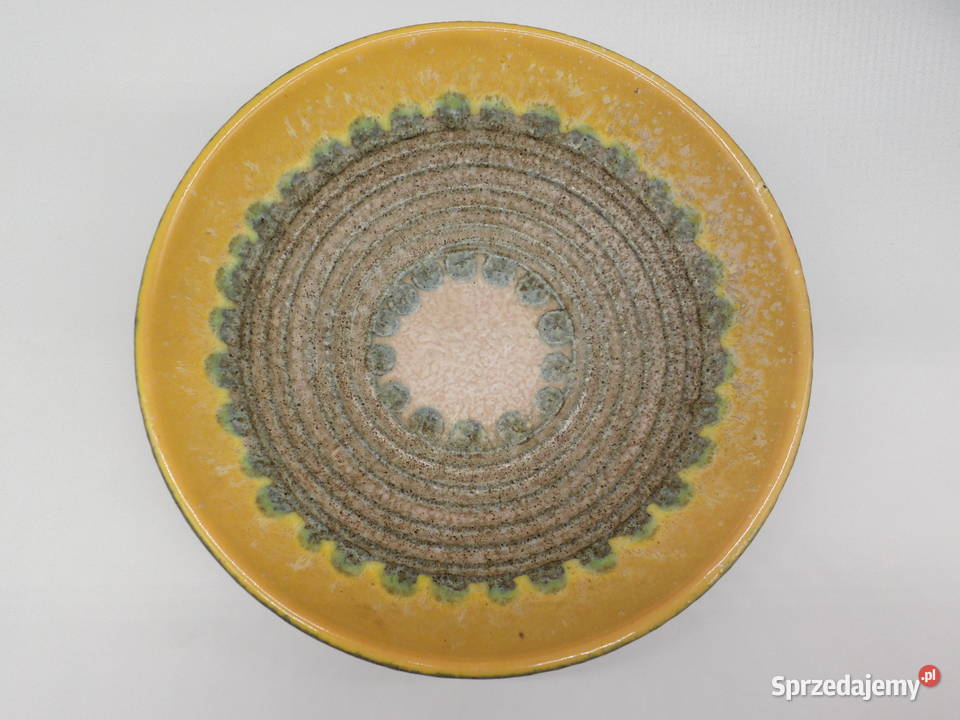 Misa ceramiczna patera vintage midcentury PRL wielkopolskie Raszków