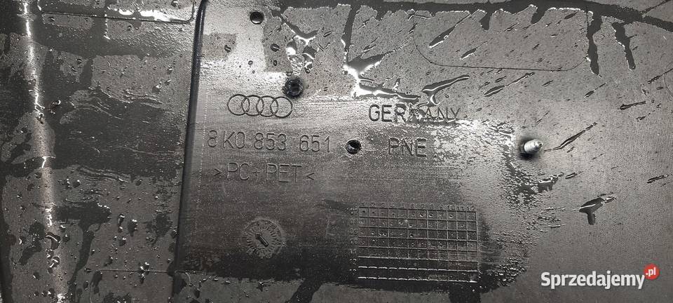 ATRAPA GRILL AUDI A4 B8 0712 ORYGINAŁ 8K0853651 wielkopolskie Międzychód