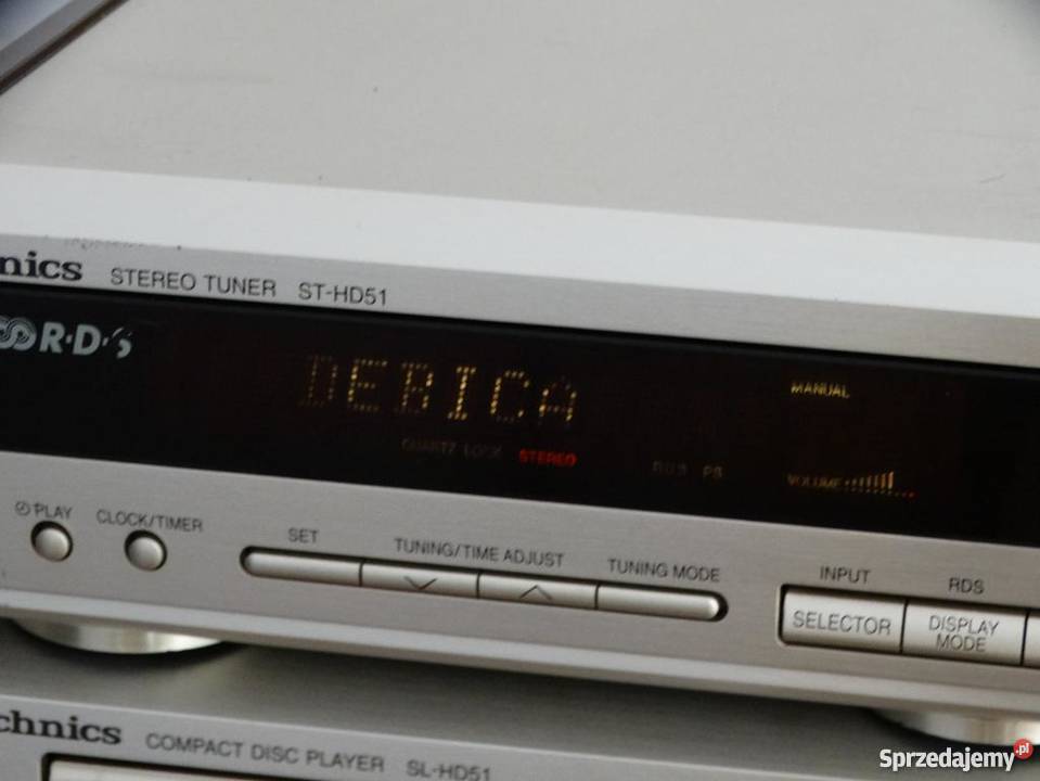 Wieża Technics z serii SEHD51 śliczna i podkarpackie Jasło