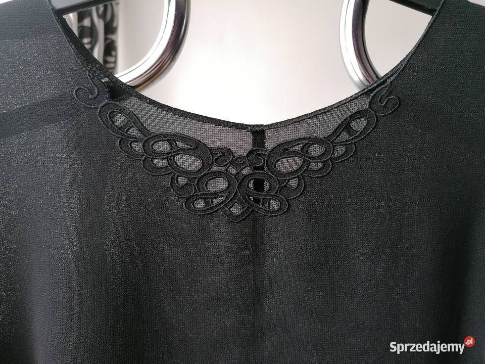 NOWA DAMSKA CZARNA BLUZKA BEZ RĘKAWÓW RXLXXL