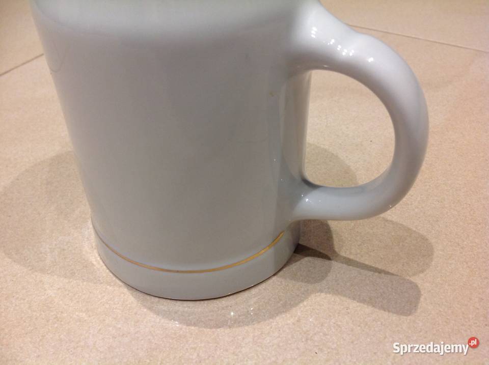Kufel z Orłem Porcelana LILIEN STARY Sygnowany Nowa Sól sprzedam
