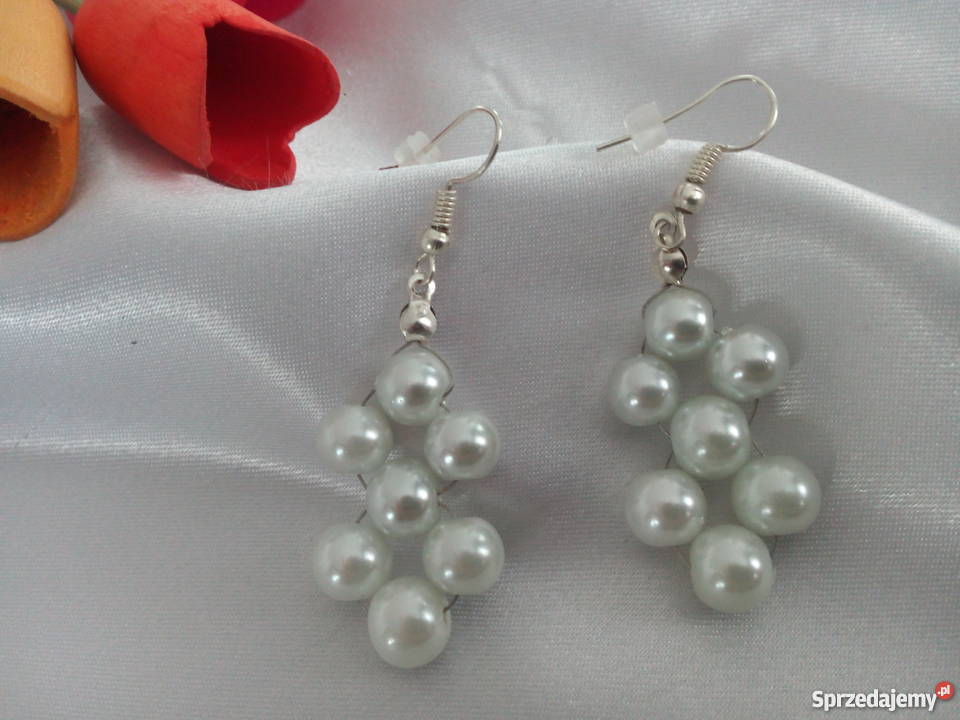 Kolczyki wiszące Limanowa sprzedam