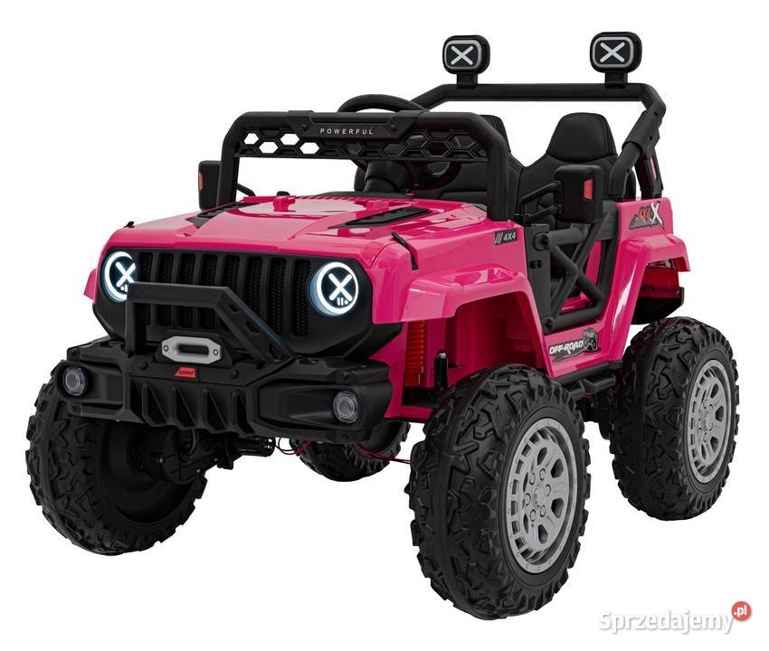 DUŻE auto terenowe OFF ROAD Speed 4x4 różowe Kraków
