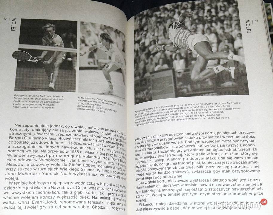 Tenis technika taktyka trening Georges Deniau lubelskie Chełm