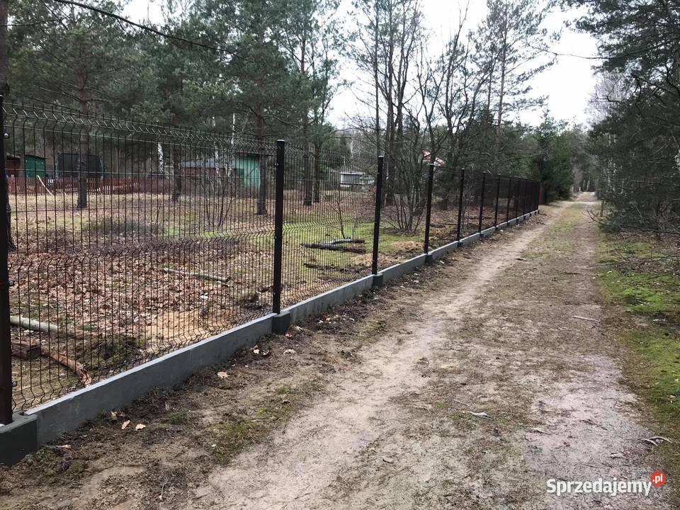 Kompletne ogrodzenie panelowe panel 133 H 25 Błonie